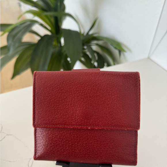 Gucci Red Leather Wallet - Picture 2 of 6